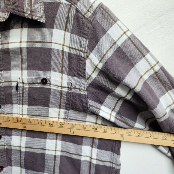 KAVU Men's Plaid Flannel Shirt XL - 90s Grunge Outdoor Casual Button Up - Picture 4 of 9